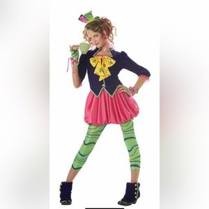 California Costume Collections Mad Hatter Girl's Regular XL (12-14)